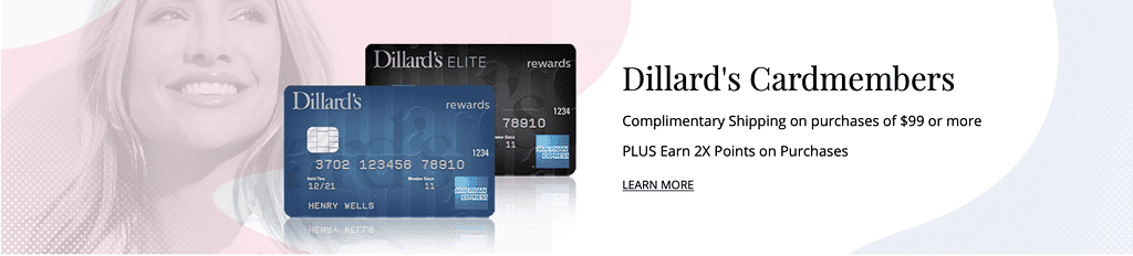 Dillard's Credit Card Login